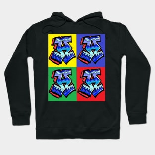 pop art graffiti a 4 Hoodie